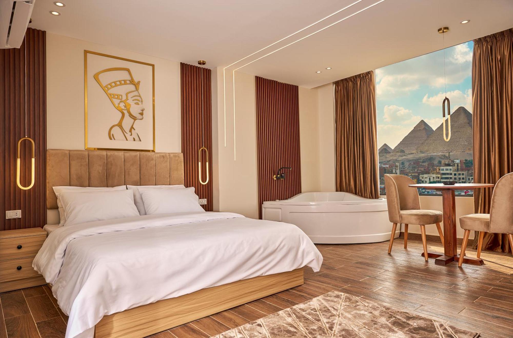 Rotana Pyramids View Vandrerhjem Nazlet el-Sîsi Eksteriør bilde